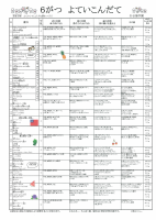 R5.6月　献立表・給食だより.pdfの1ページ目のサムネイル