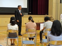 道徳授業地区公開講座の写真