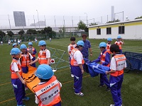 地区総合防災訓練の写真