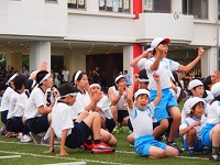 幼・小中合同運動会の写真